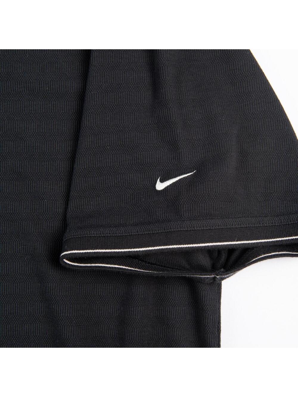 Nike Golf Dri-FIT Polo Shirt Black XXL Mens Swoosh Performance - Picture 5 of 7